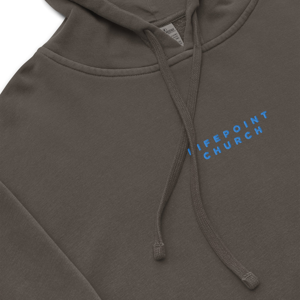 LifePoint Unisex pigment-dyed hoodie