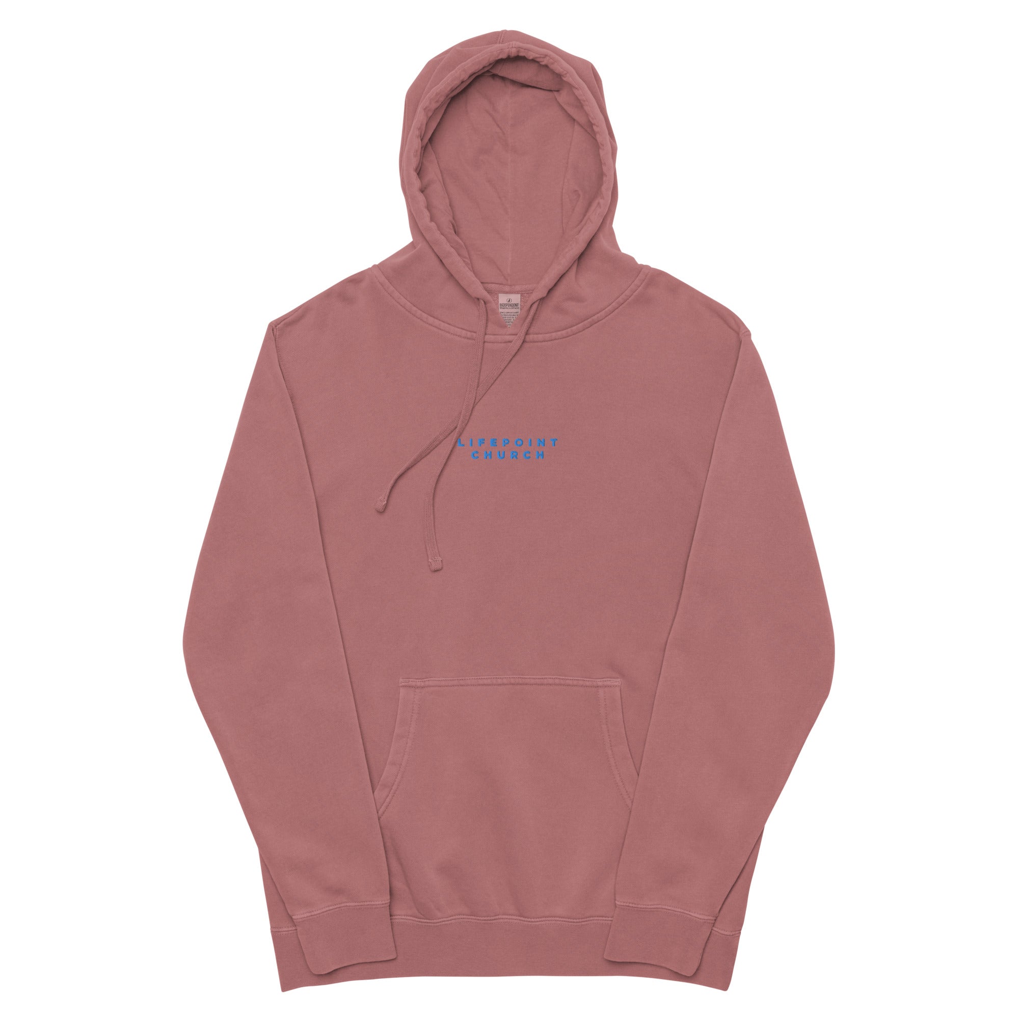 LifePoint Unisex pigment-dyed hoodie