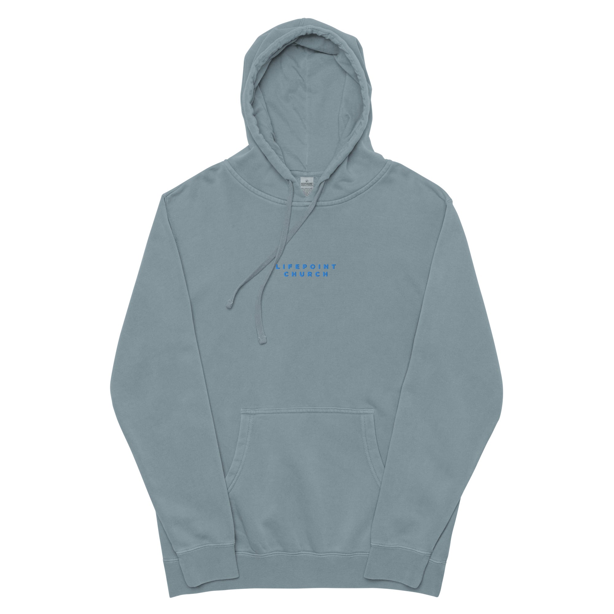 LifePoint Unisex pigment-dyed hoodie
